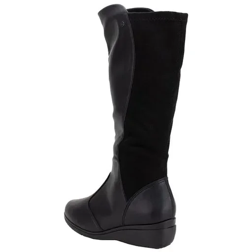 Bota Feminina Piccadilly Soft Salto Baixo - REF: 117134 Preto 2