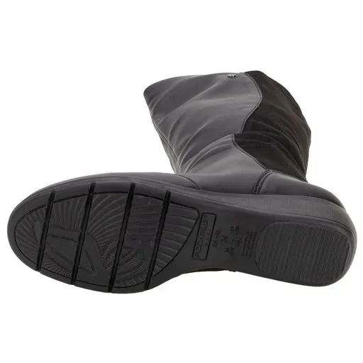 Bota Feminina Piccadilly Soft Salto Baixo - REF: 117134 Preto 3
