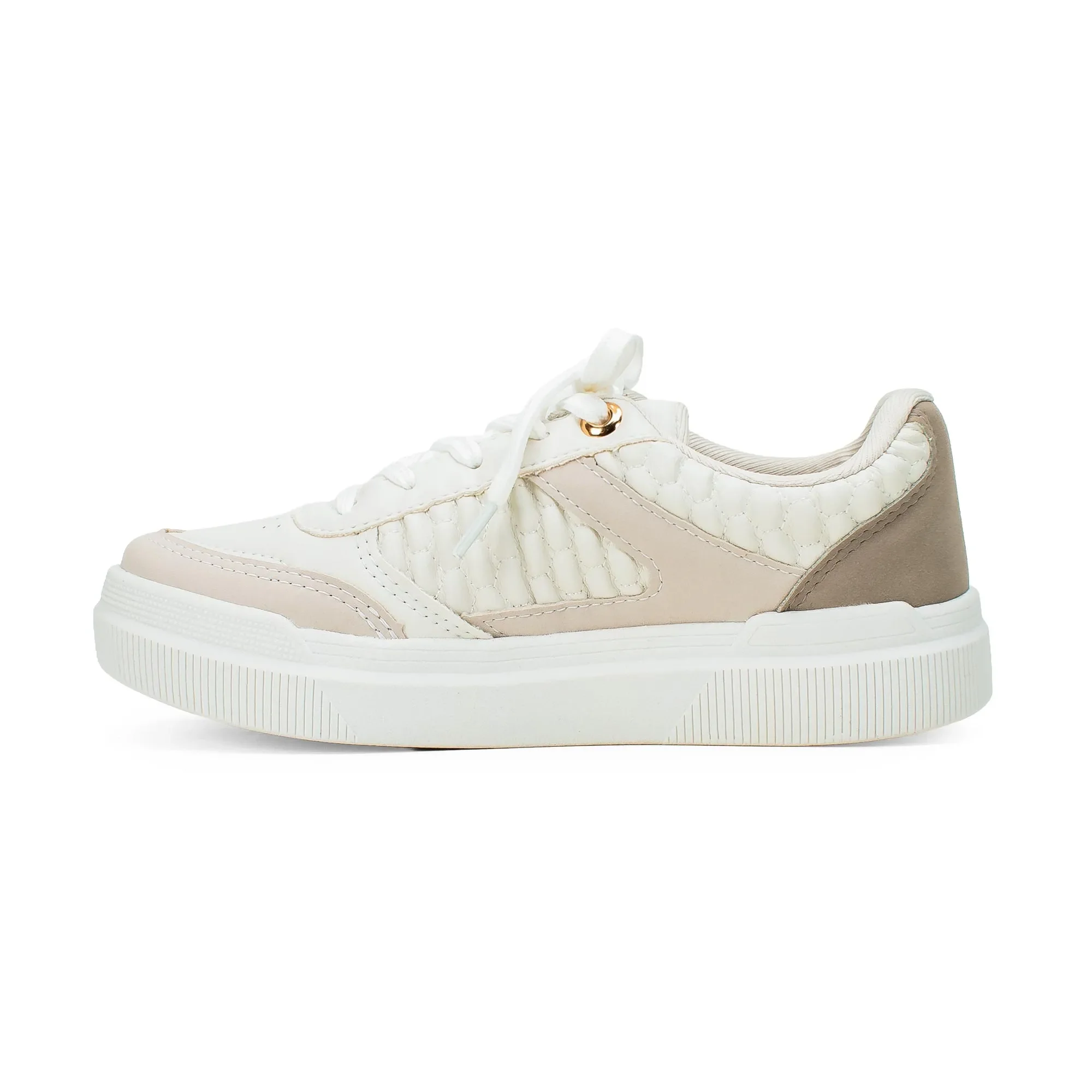 Tênis Feminino Kolosh Casual Sola Caixa - REF: C4301 Bege 2