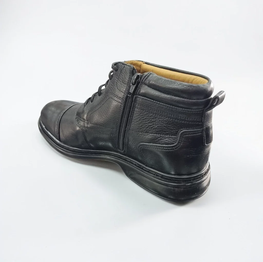 Sapato Masculino Jota Pe Social em Couro - REF: 91302 Preto 2