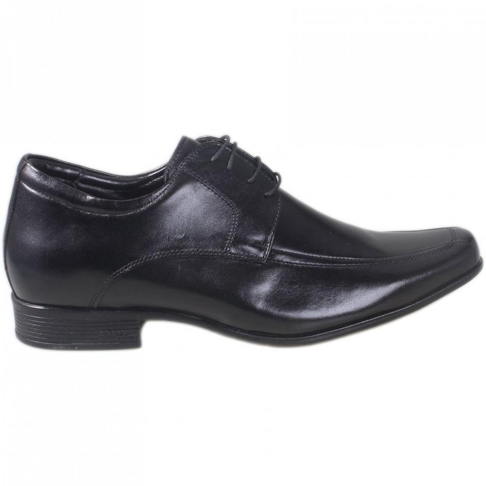 Sapato Masculino Jota Pe Couro Grow Air (+6,5 cm de Altura) - REF: 71353 Preto 2