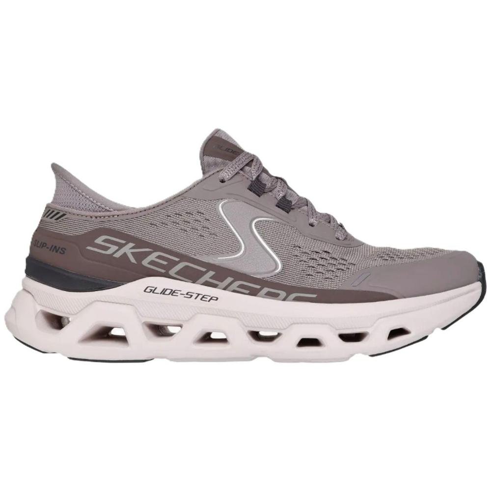 TENIS SKECHERS GLIDE-STEP ALTUS 150510/DKTP CINZA MARROM