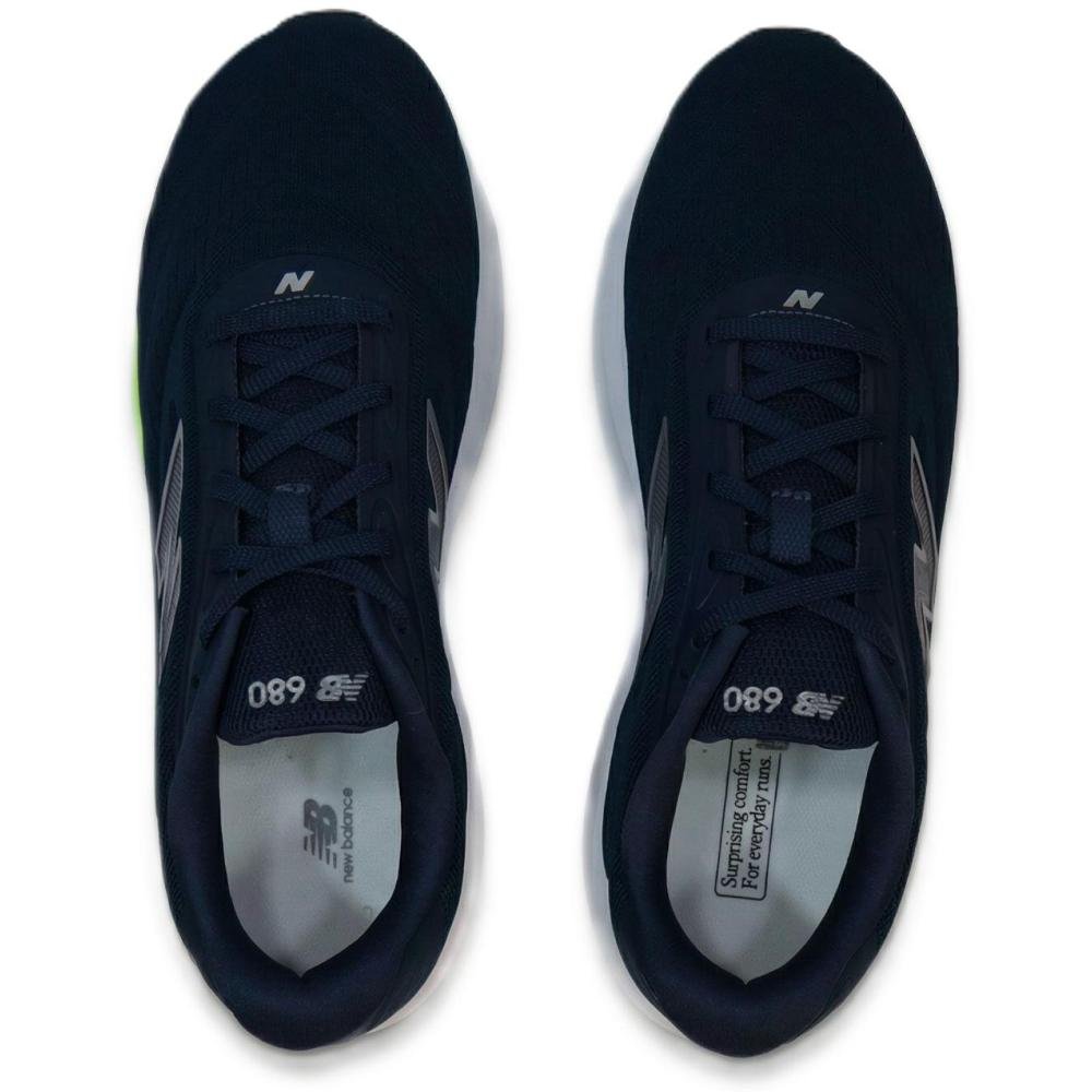 TENIS NEW BALANCE FRESH FOAM 680V9 M6801CC MARINHO VERDE Azul Marinho 4