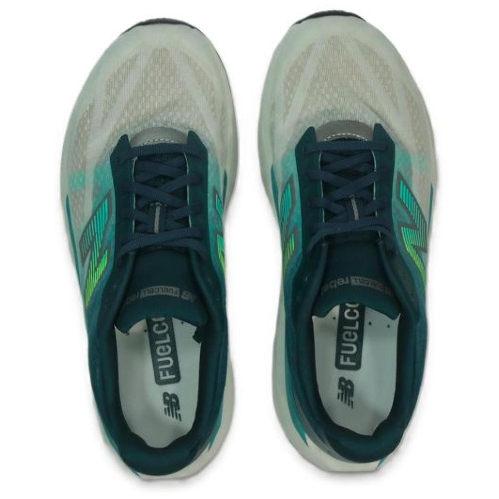 TENIS NEW BALANCE FUELCELL REBEL V5 MFCX3HW VERDE AZUL Verde 5