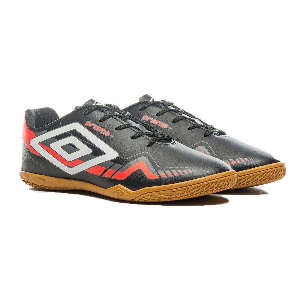 TENIS UMBRO FUTSAL PRISMA+ U01FB00144.120 PRETO BRANCO Preto 3