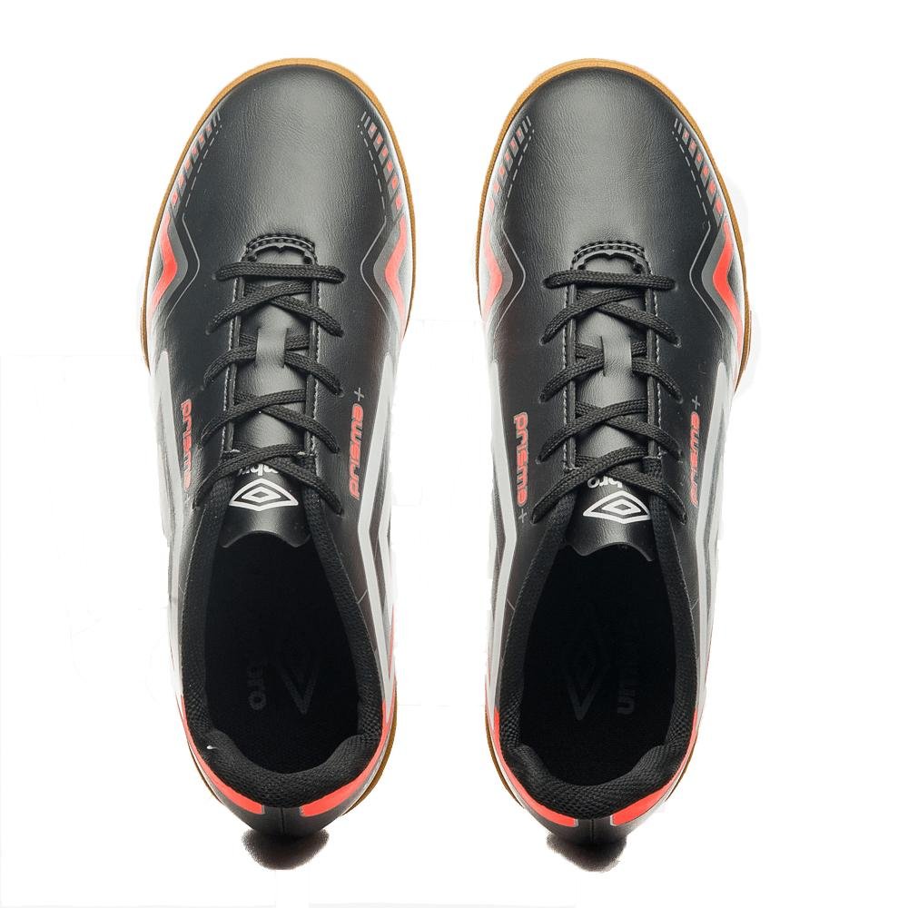 TENIS UMBRO FUTSAL PRISMA+ U01FB00144.120 PRETO BRANCO Preto 4