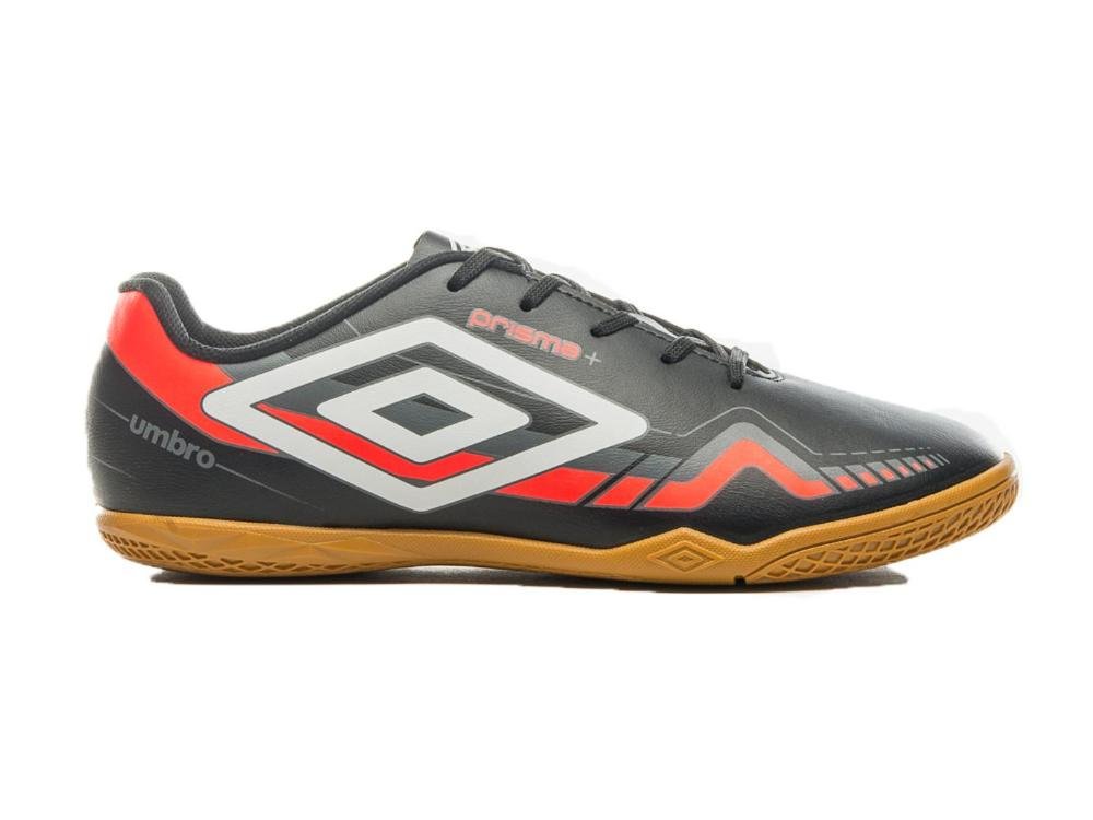 TENIS UMBRO FUTSAL PRISMA+ U01FB00144.120 PRETO BRANCO Preto 6