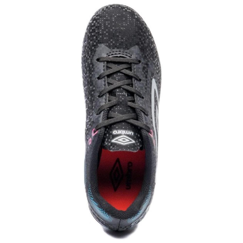 CHUTEIRA UMBRO CAMPO TECHNO II JR U07FB00343.183 PRETO AZUL Preto/Azul 4