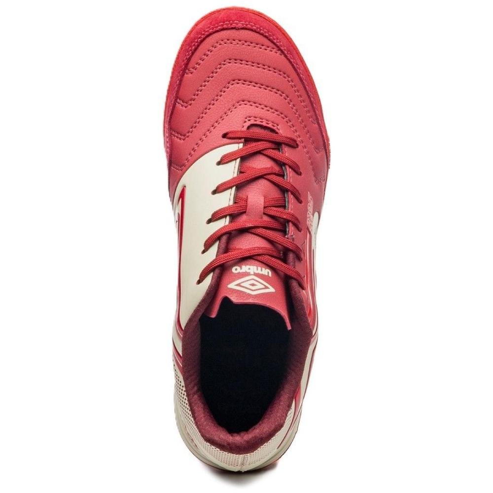 CHUTEIRA UMBRO FUTSAL PRO 5 BUMP CLUB U01FB042.424 VERMELHO Vermelho/Branco 4