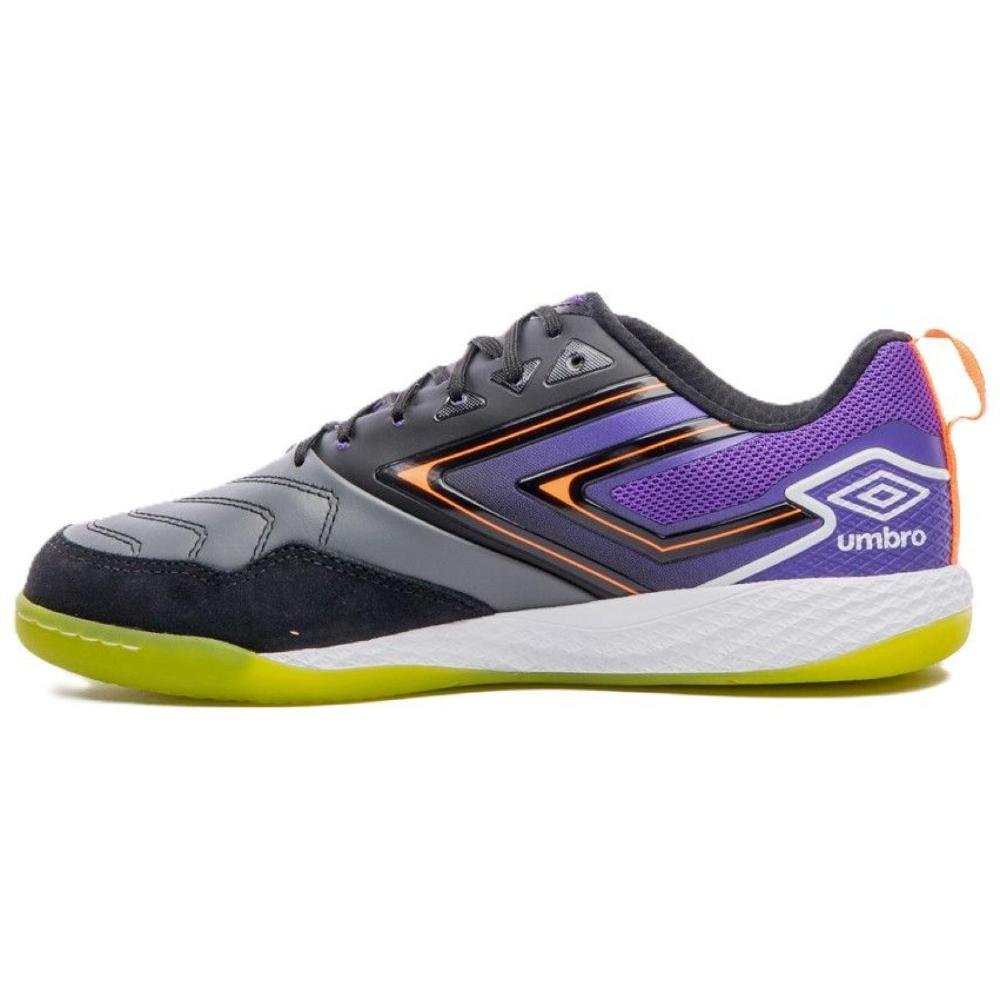 CHUTEIRA UMBRO FUTSAL PRO 5 BUMP U01FB041.810 GRAFITE PRETO Cinza 2