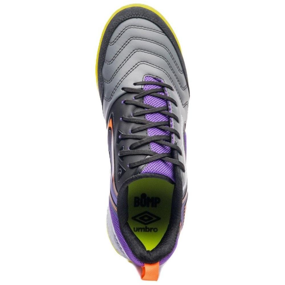CHUTEIRA UMBRO FUTSAL PRO 5 BUMP U01FB041.810 GRAFITE PRETO Cinza 4