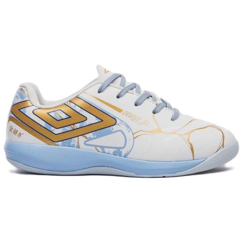 CHUTEIRA UMBRO FUTSAL PRO 5 JR KINTSUGI U07FB00488.239 BR Branco