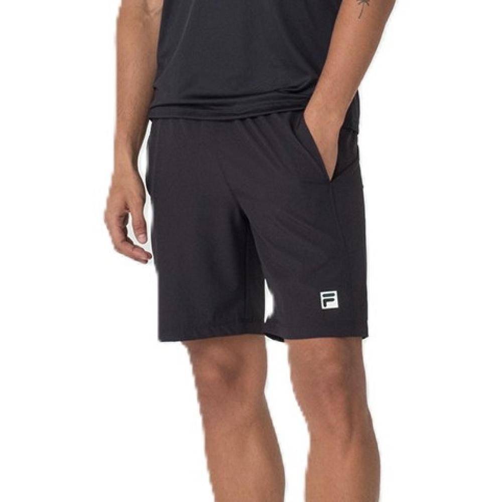 BERMUDA FILA PLAYER F-BOX II F11TN00267.160 PRETO Preto 3