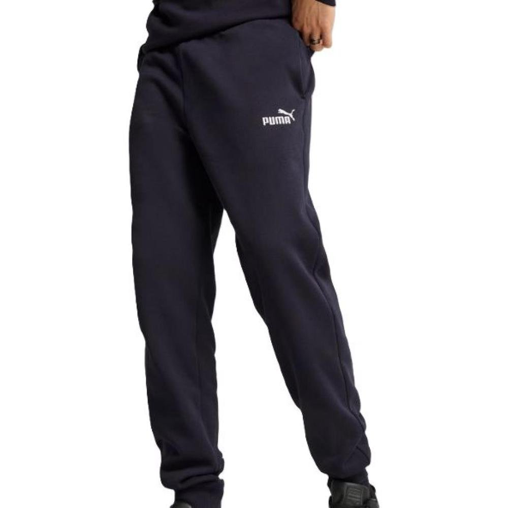 CALCA PUMA ESSENTIALS SWEATPANTS 682606-16 AZUL MARINHO
