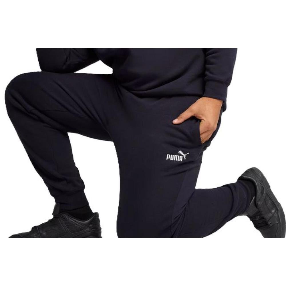 CALCA PUMA ESSENTIALS SWEATPANTS 682606-16 AZUL MARINHO Marinho 3