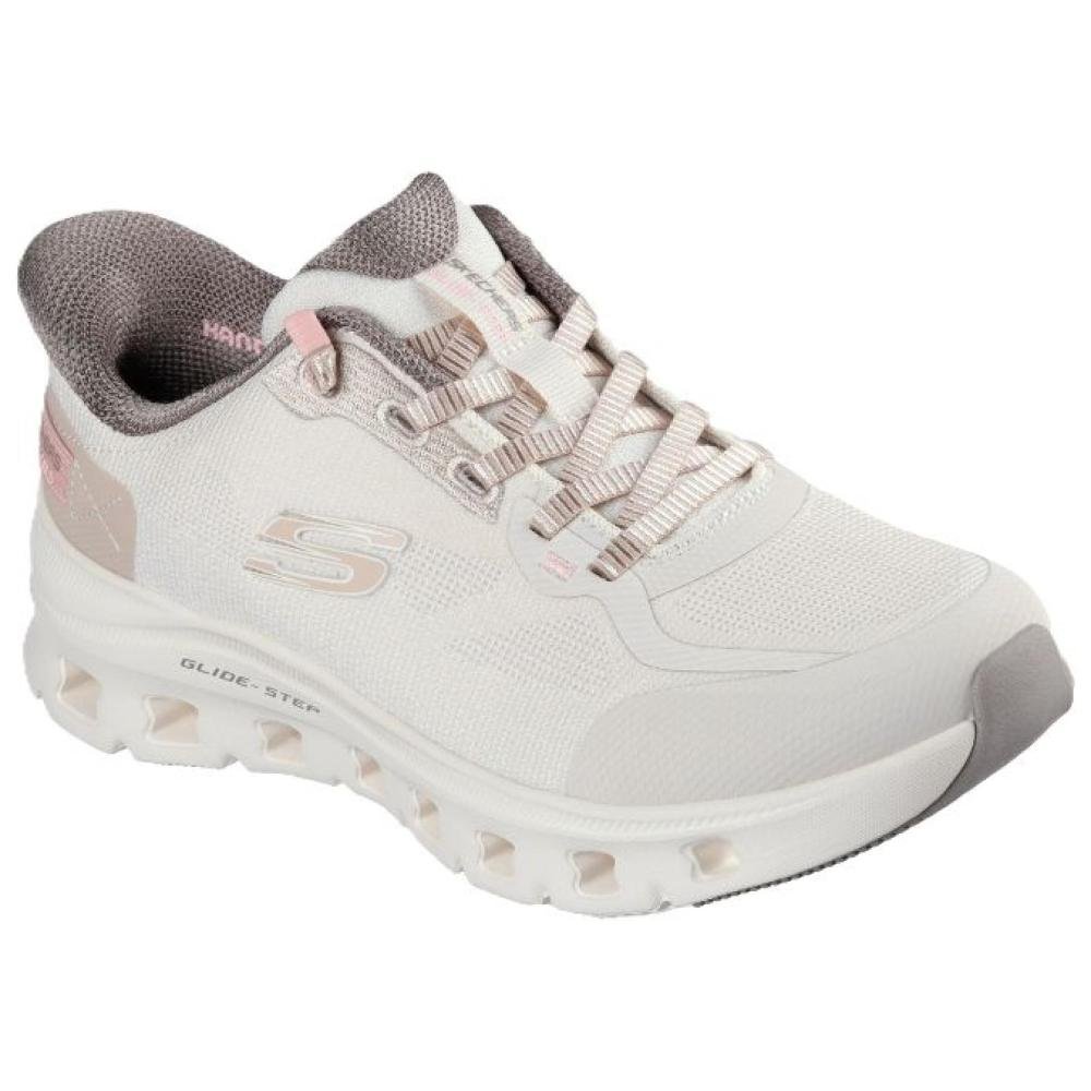TENIS SKECHERS GLIDE STEP PRO 150428/NTBR BRANCO MARROM Branco/Marrom 5