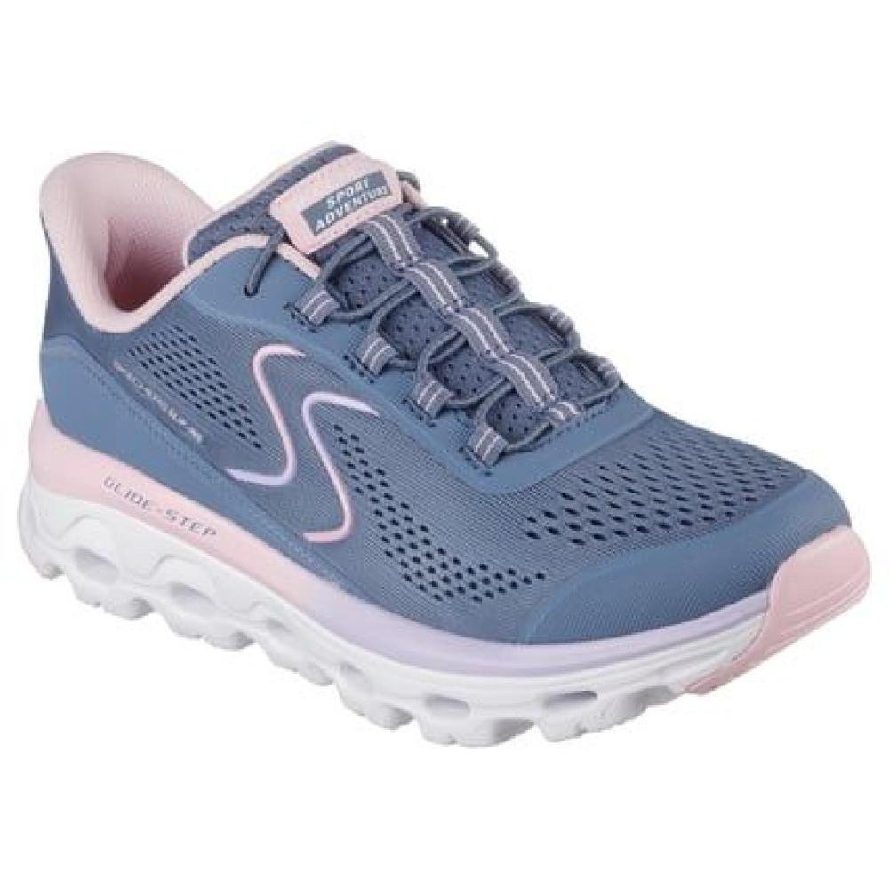 TENIS SKECHERS GLIDE-STEP SOLE 180272/SLTP LILAS BRANCO Lilas/Branco 3