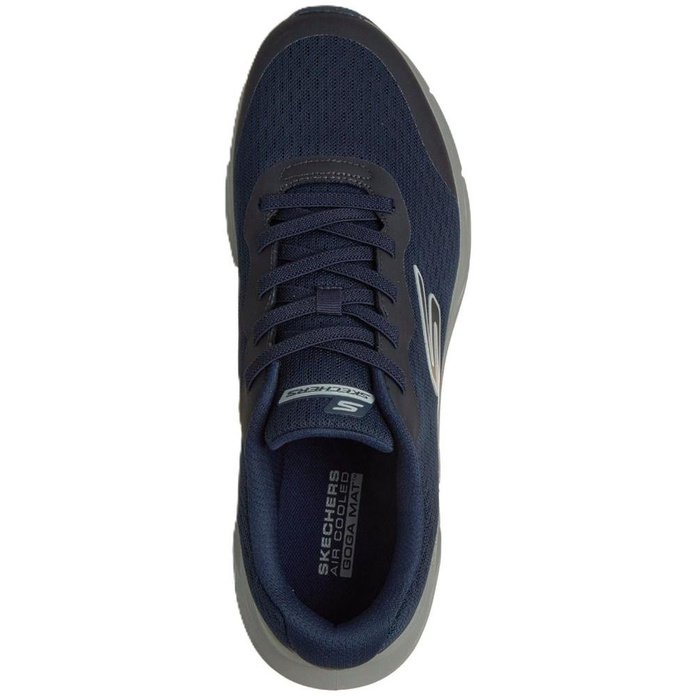 TENIS SKECHERS GLIDE STEP VORTEX 221041/NVY AZUL CINZA Azul 3