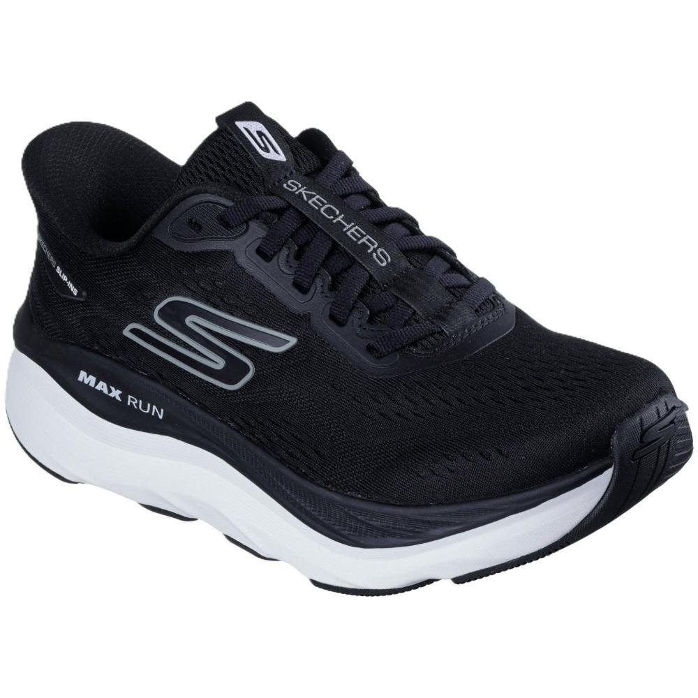 TENIS SKECHERS MAX RUN 129200/BKW PRETO BRANCO Preto 2