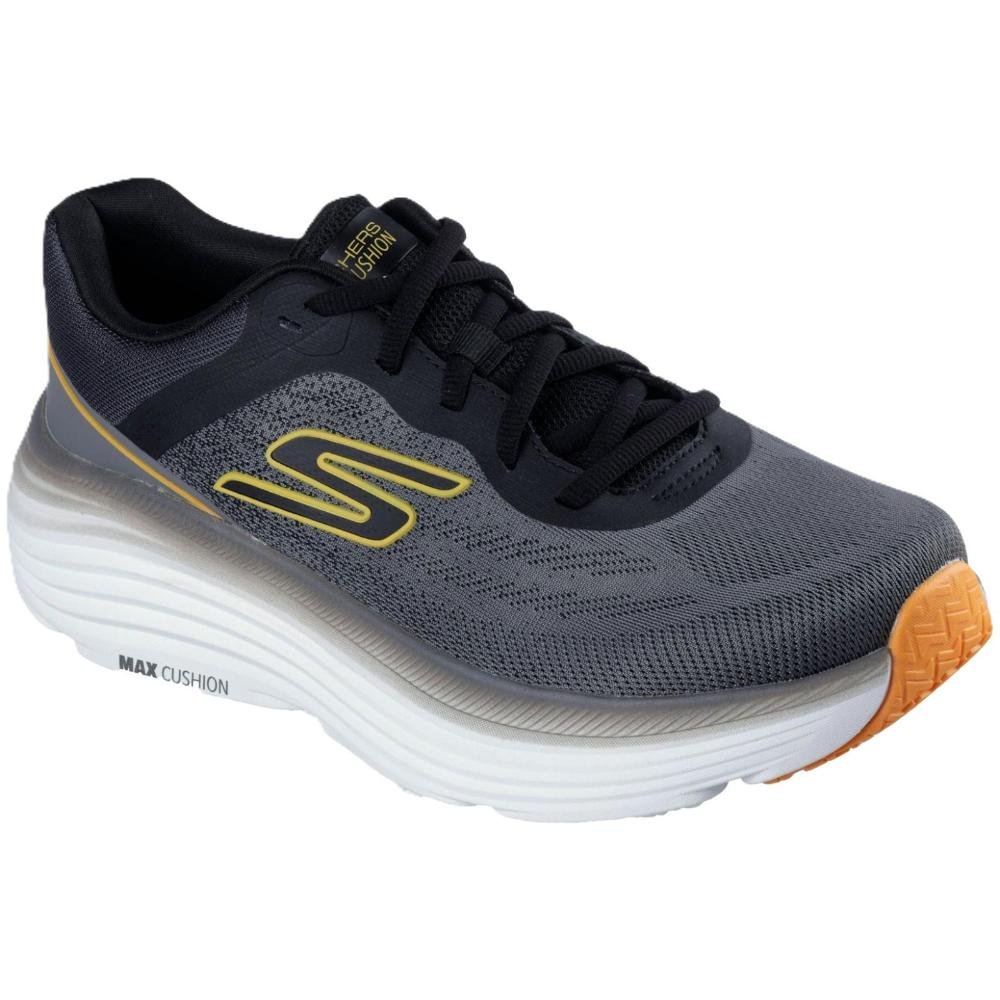 TENIS SKECHERS MAX CUSHIONING ENDEAVOUR 220609/CCBK CINZA BR Cinza/Branco 2