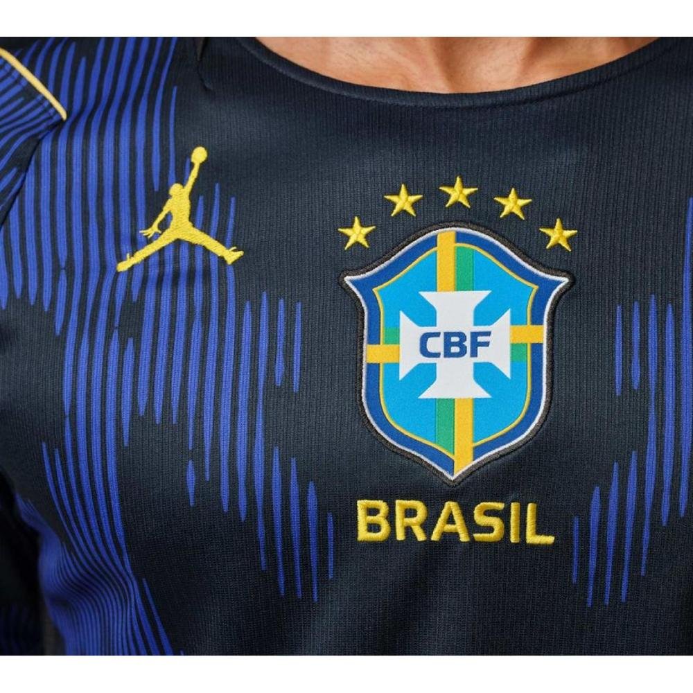CAMISETA NIKE BRASIL JORDAN II 2026/27 MAS. IU1072-417 AZUL Azul 3