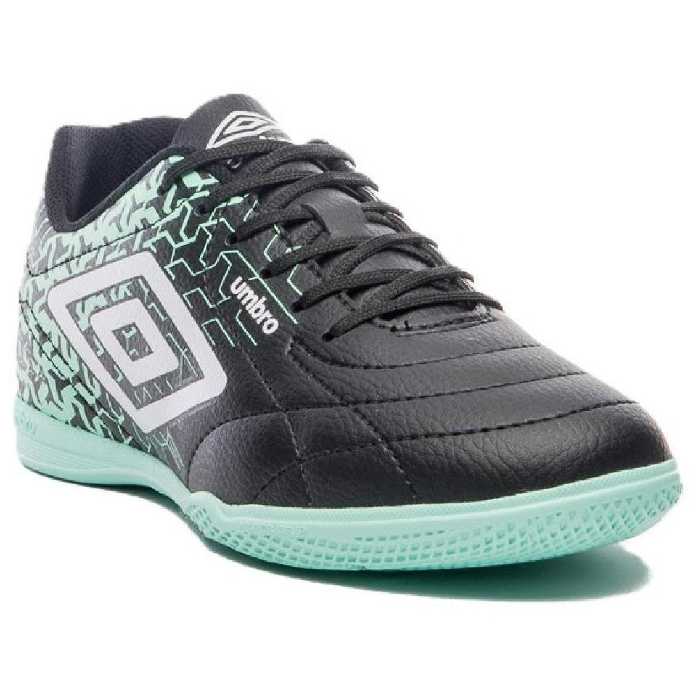 CHUTEIRA UMBRO FUTSAL CLASS NEO U01FB00416.125 PRETO BRAN Preto/Verde 3