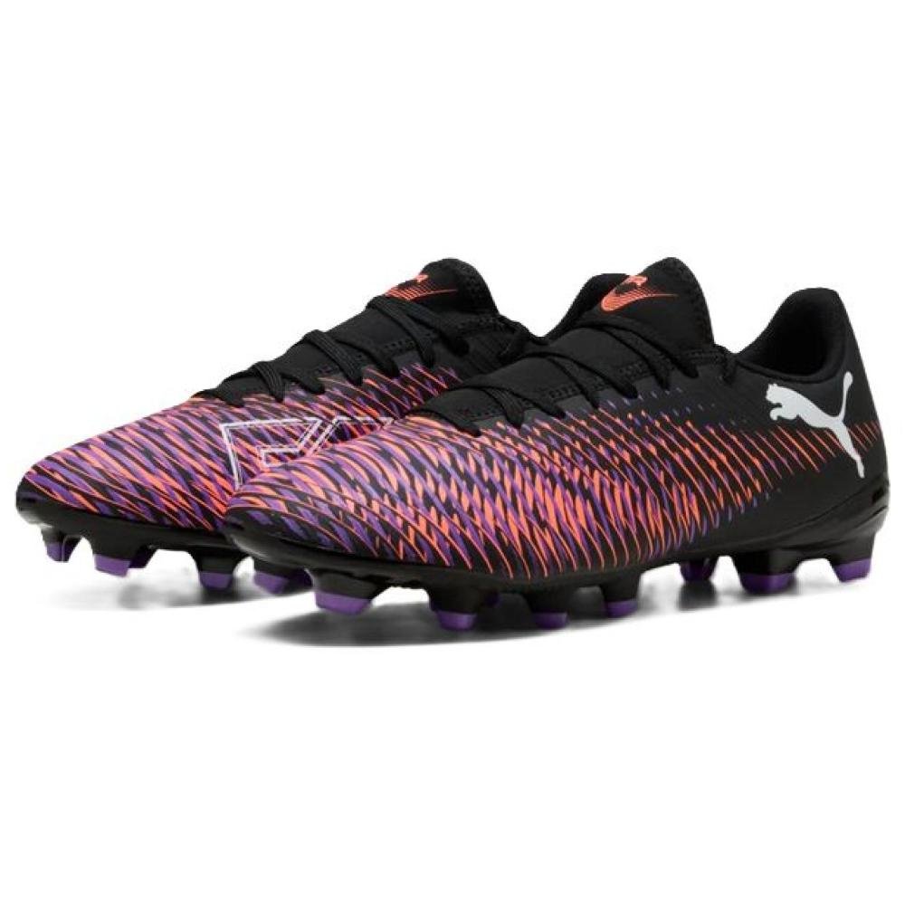 CHUTEIRA PUMA FUTURE 8 PLAY FG/AG 108141-01 PRETO ROXO Preto/Roxo 2