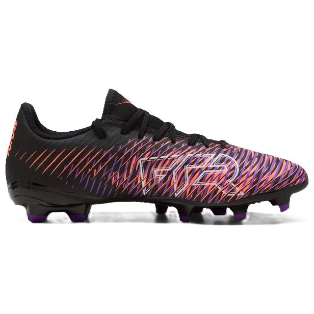 CHUTEIRA PUMA FUTURE 8 PLAY FG/AG 108141-01 PRETO ROXO Preto/Roxo 4