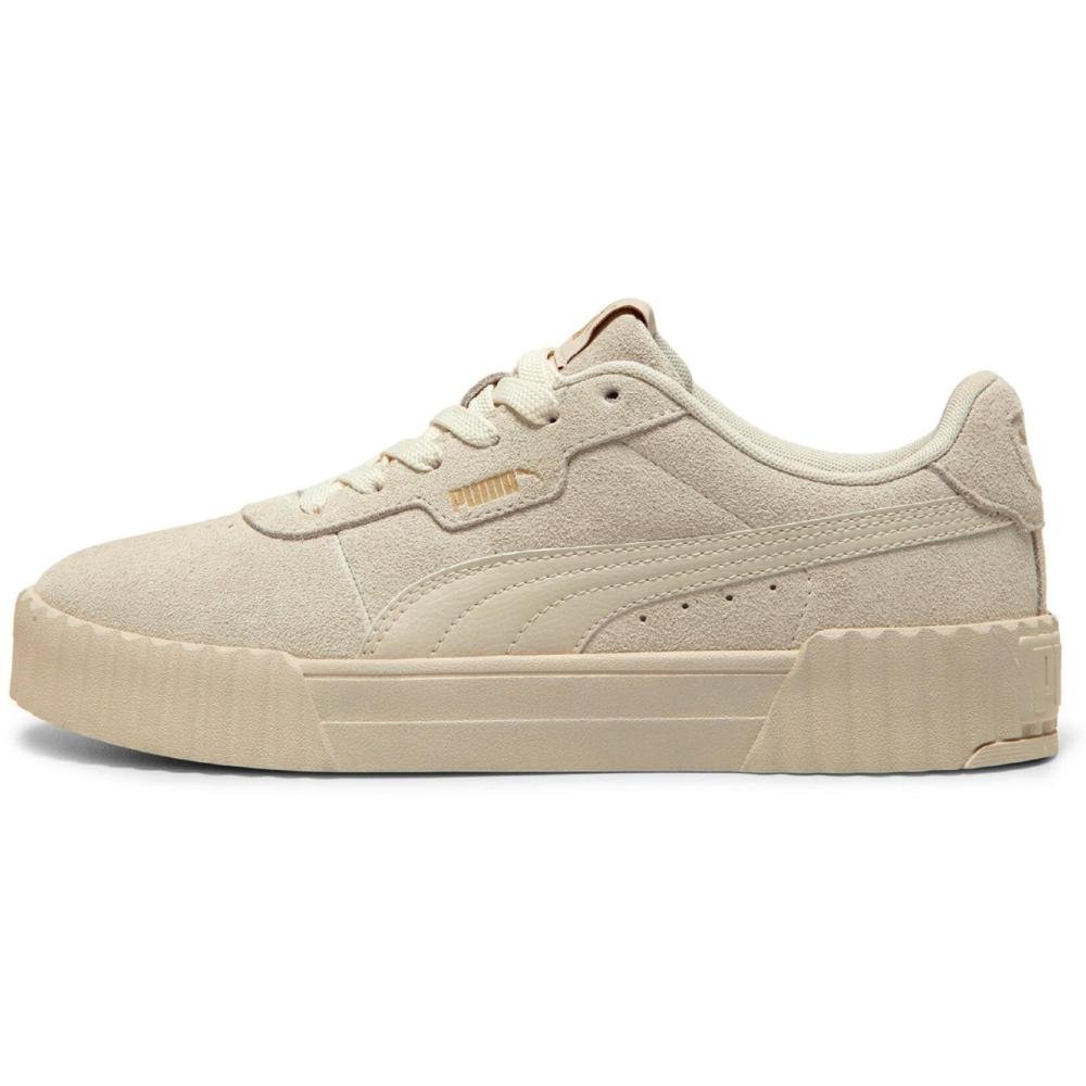 TENIS PUMA CARINA 3.0 SD BDP 405899-03 BEGE DOURADO