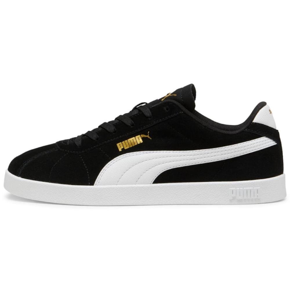 TENIS PUMA CLUB II 397444-01 PRETO BRANCO
