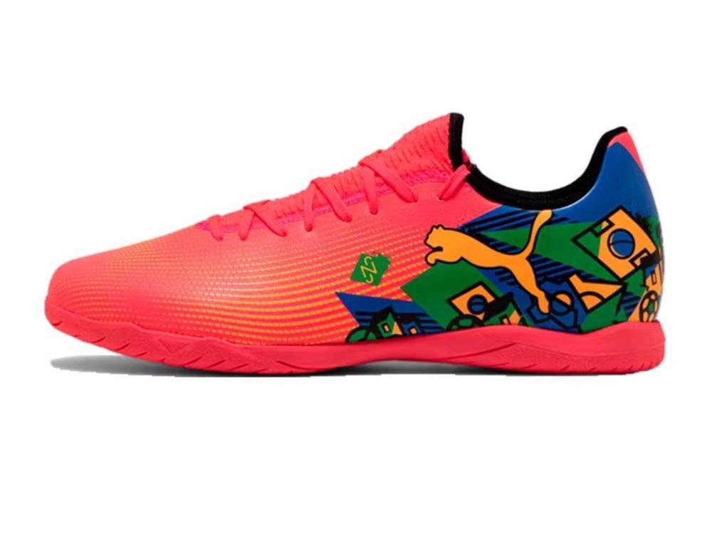 TENIS PUMA FUTSAL FUTURE 7 PLAY NJR 108023-01 VERMELHO