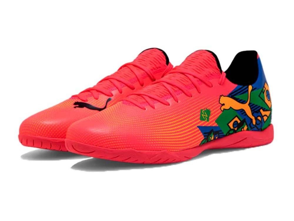TENIS PUMA FUTSAL FUTURE 7 PLAY NJR 108023-01 VERMELHO Vermelho 2