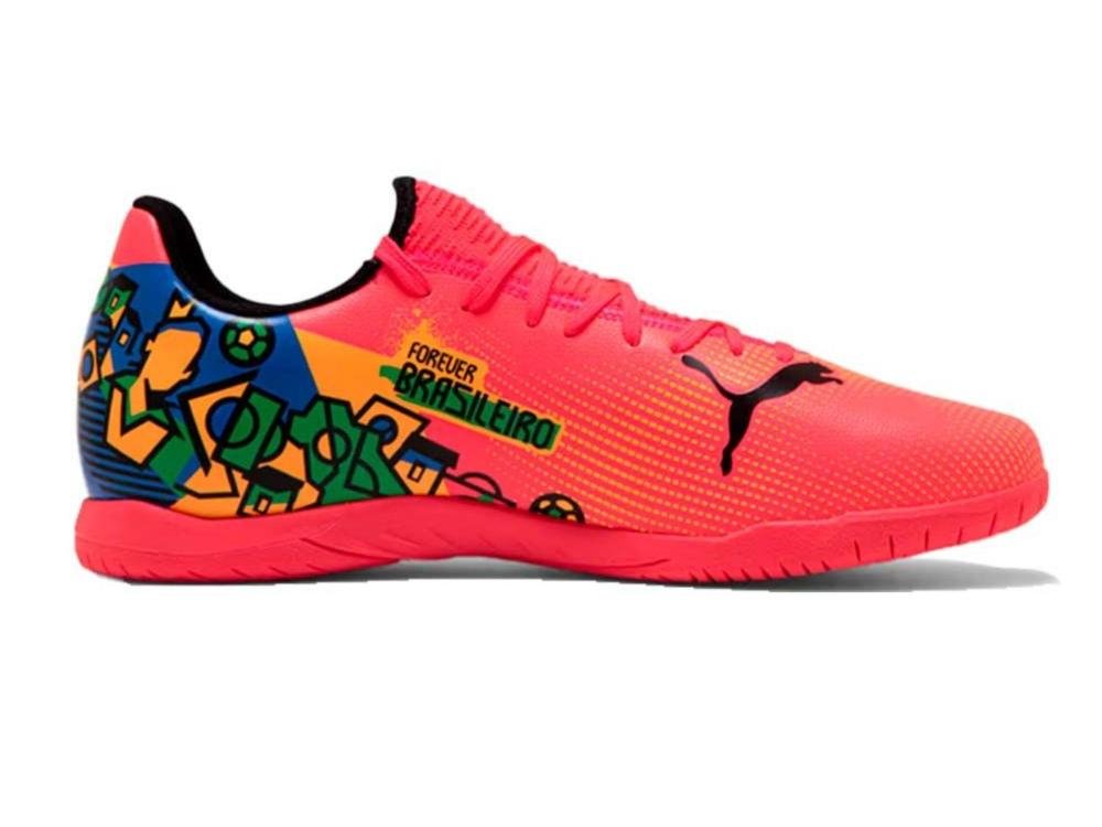 TENIS PUMA FUTSAL FUTURE 7 PLAY NJR 108023-01 VERMELHO Vermelho 4