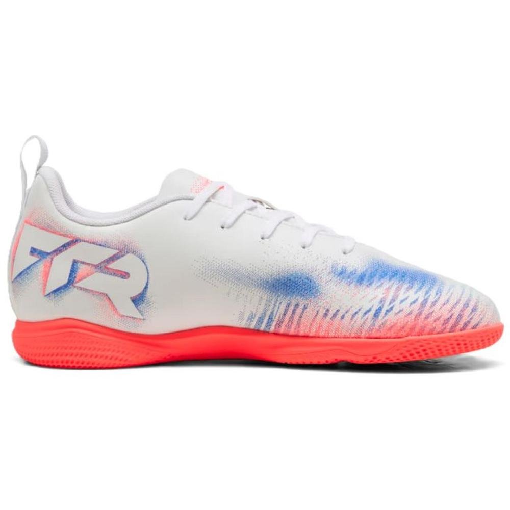 TENIS PUMA FUTSAL FUTURE 8 PLAY IT JR 108627-01 BRANCO LARAN Branco/Laranja 2