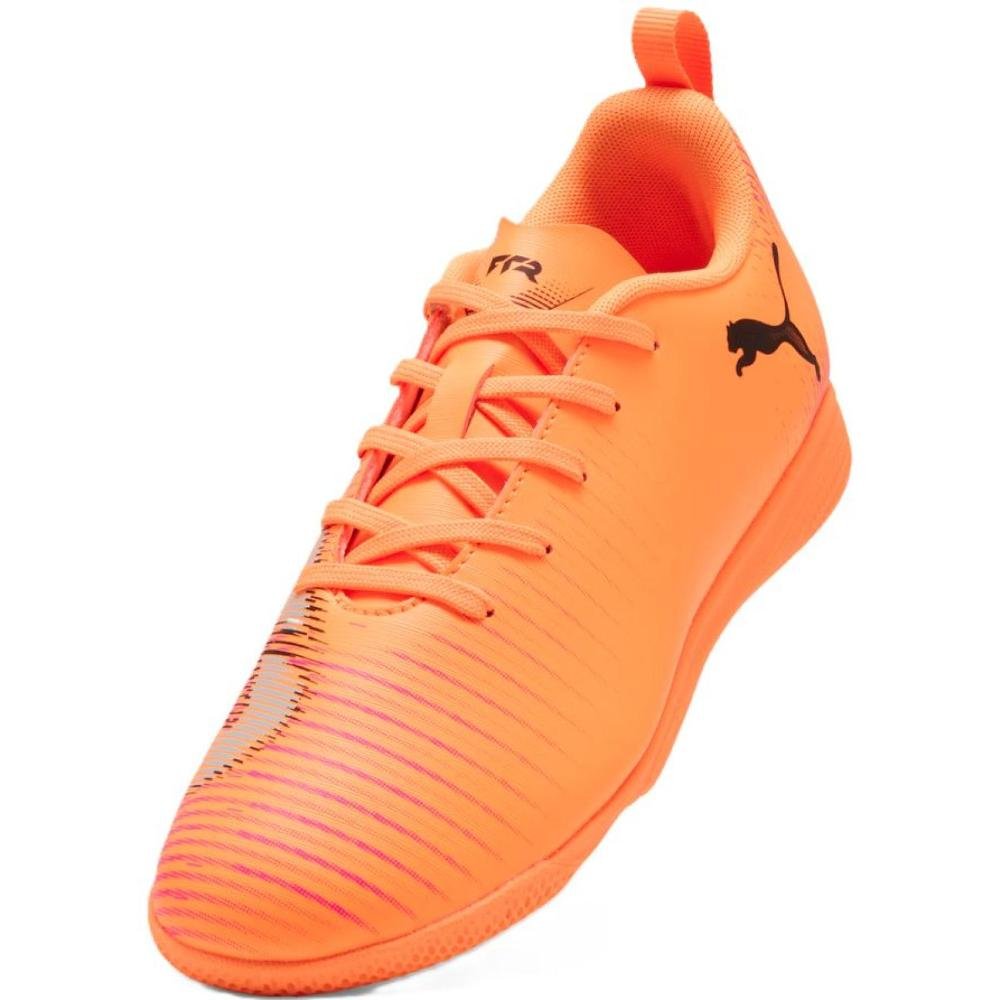 TENIS PUMA FUTSAL FUTURE 8 PLAY IT JR 108627-03 LARANJA Laranja 4