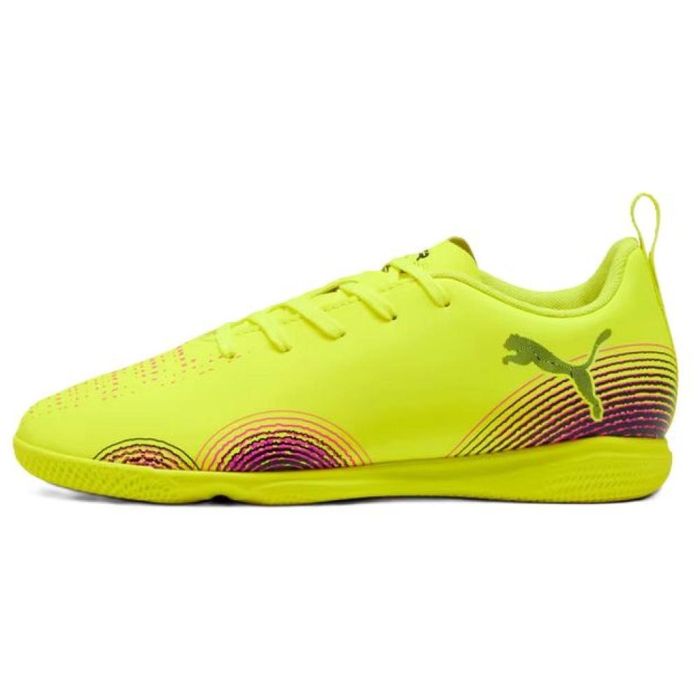 TENIS PUMA FUTSAL FUTURE PLAY IT JR 108397-03 AMARELO PRETO