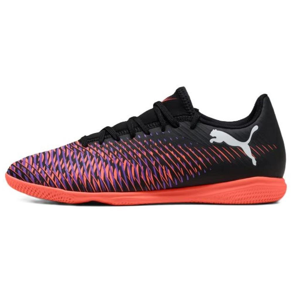 TENIS PUMA FUTURE 8 PLAY IT 108379-01 PRETO LARANJA