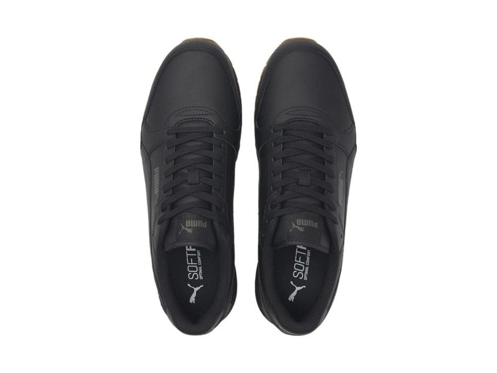 TENIS PUMA ST RUNNER V3 384855-04 PRETO MARROM Preto 6