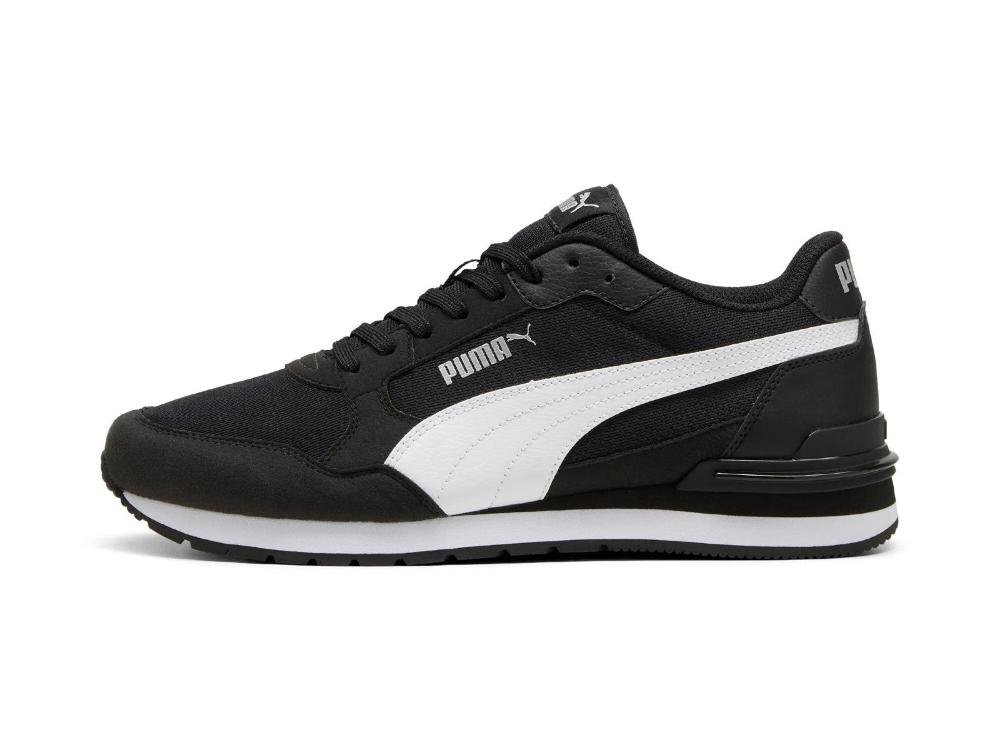TENIS PUMA ST RUNNER V4 MESH 399666-01 PRETO BRANCO