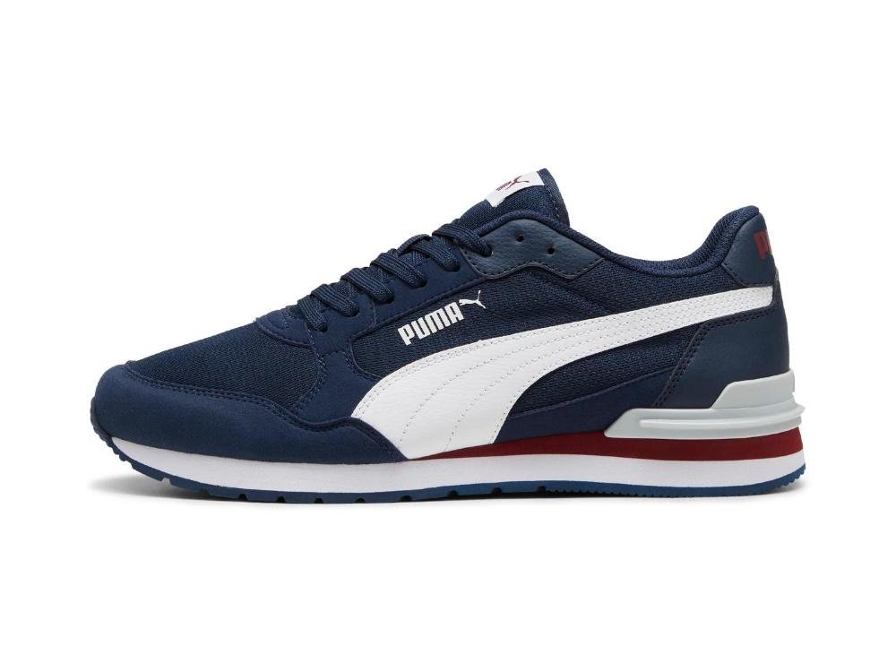 TENIS PUMA ST RUNNER V4 MESH 399666-02 AZUL BRANCO