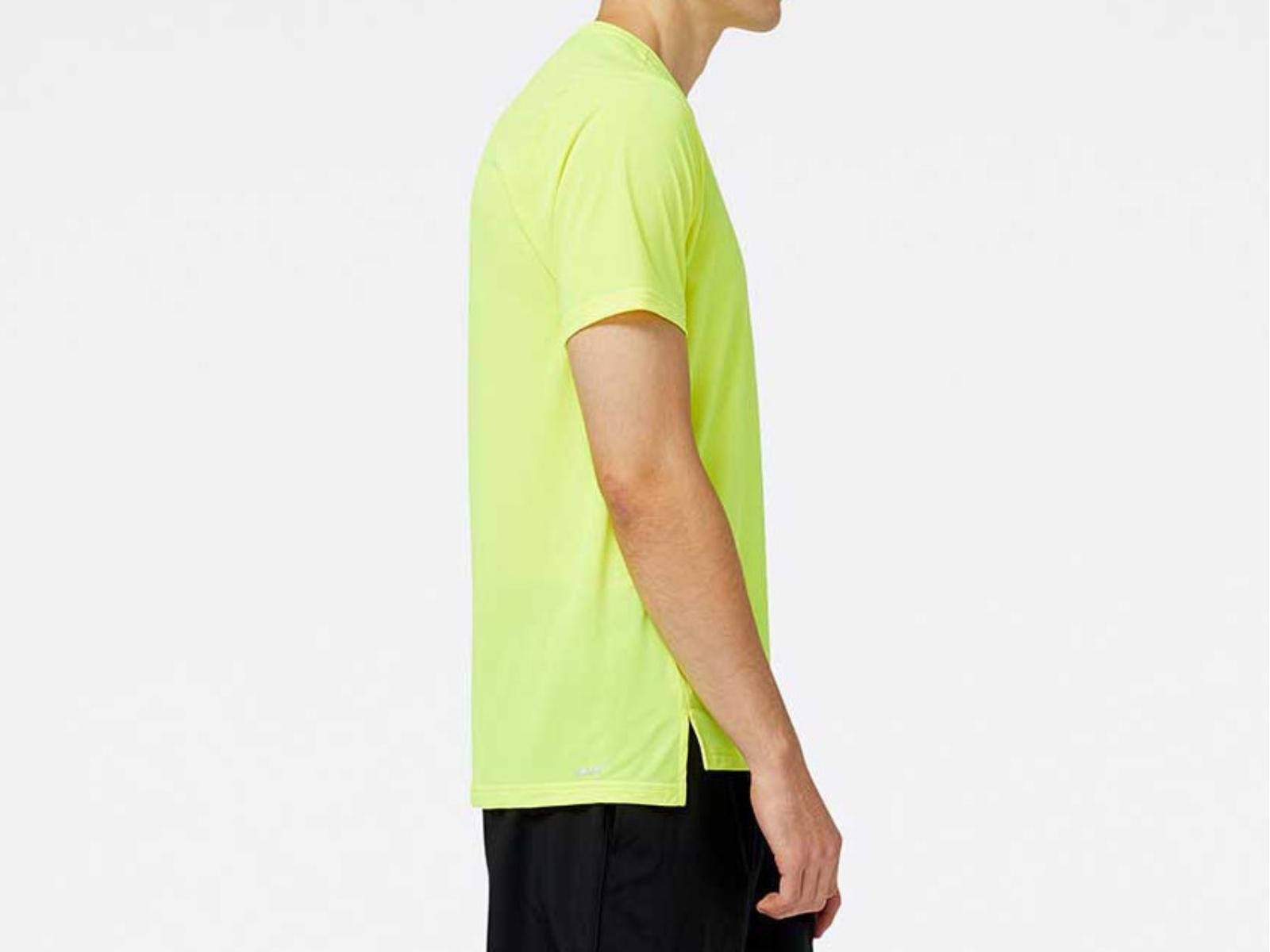 CAMISETA NEW BALANCE ACCELERATE 1115867 MT23222B.CSN AMARELO Amarelo 4