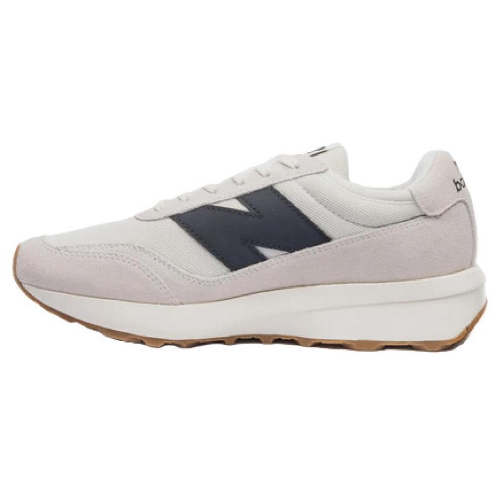 TENIS NEW BALANCE 370V1 U370BI1 BEGE PRETO Bege/Preto 2