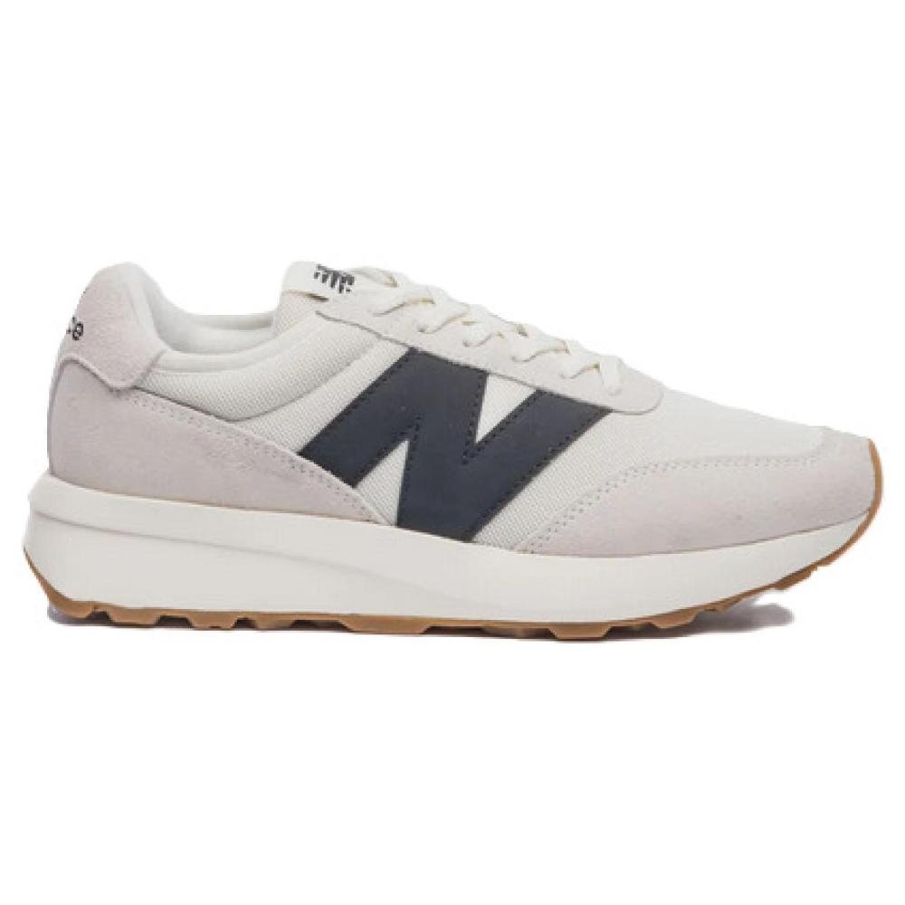TENIS NEW BALANCE 370V1 U370BI1 BEGE PRETO