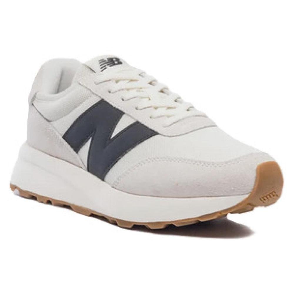 TENIS NEW BALANCE 370V1 U370BI1 BEGE PRETO Bege/Preto 4