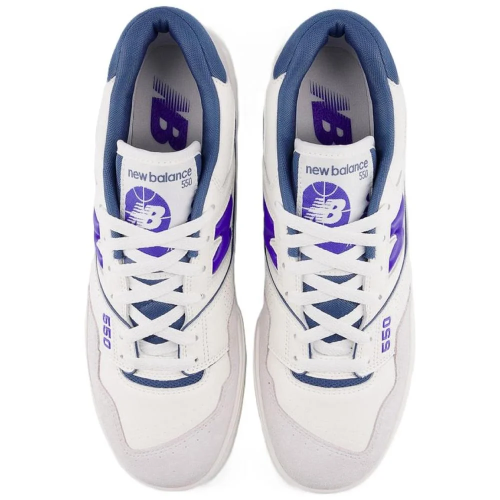 TENIS NEW BALANCE 550 BB550EBL BEGE AZUL Bege/Azul 4
