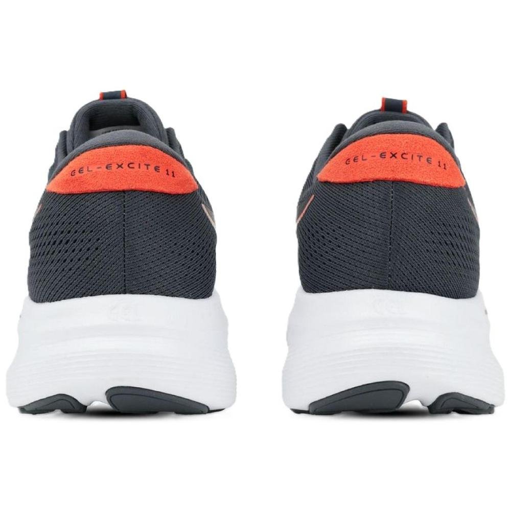 TENIS ASICS GEL EXCITE 11 1011C200.022 CINZA LARANJA Cinza/Laranja 5