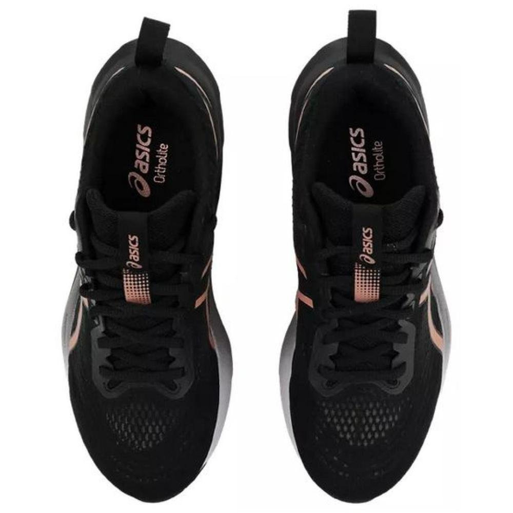 TENIS ASICS GEL NAGOYA 8 1012B966.001 PRETO OURO Preto/Ouro 4