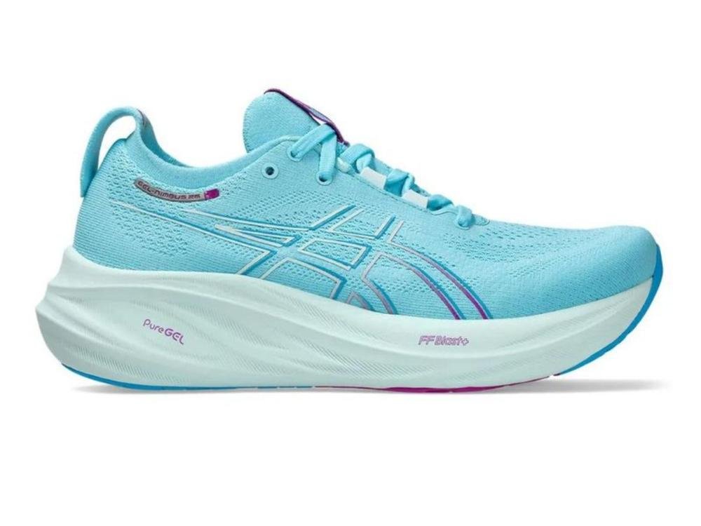 TENIS ASICS GEL NIMBUS 26 1012B601.404 AZUL