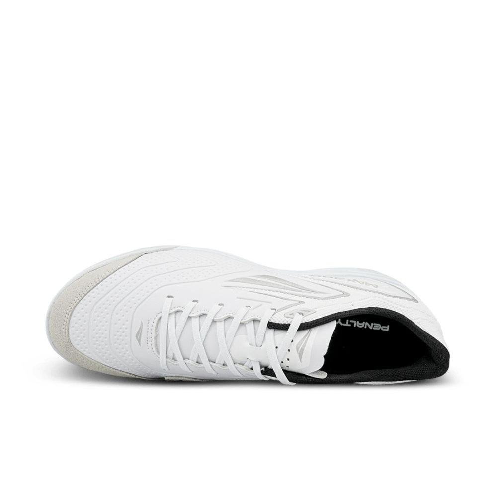 TENIS FUTSAL PENALTY MAX 124282.1840 BRANCO PRATA Branco/Prata 3