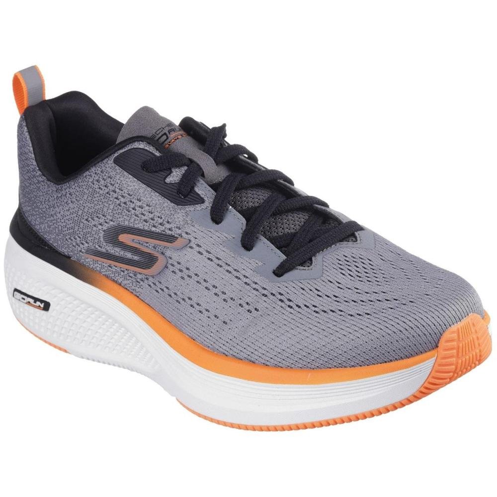 TENIS SKECHERS GO RUN ELEVATE 2.2 220847B/CHAR CINZA LARANJA Cinza/Laranja 3